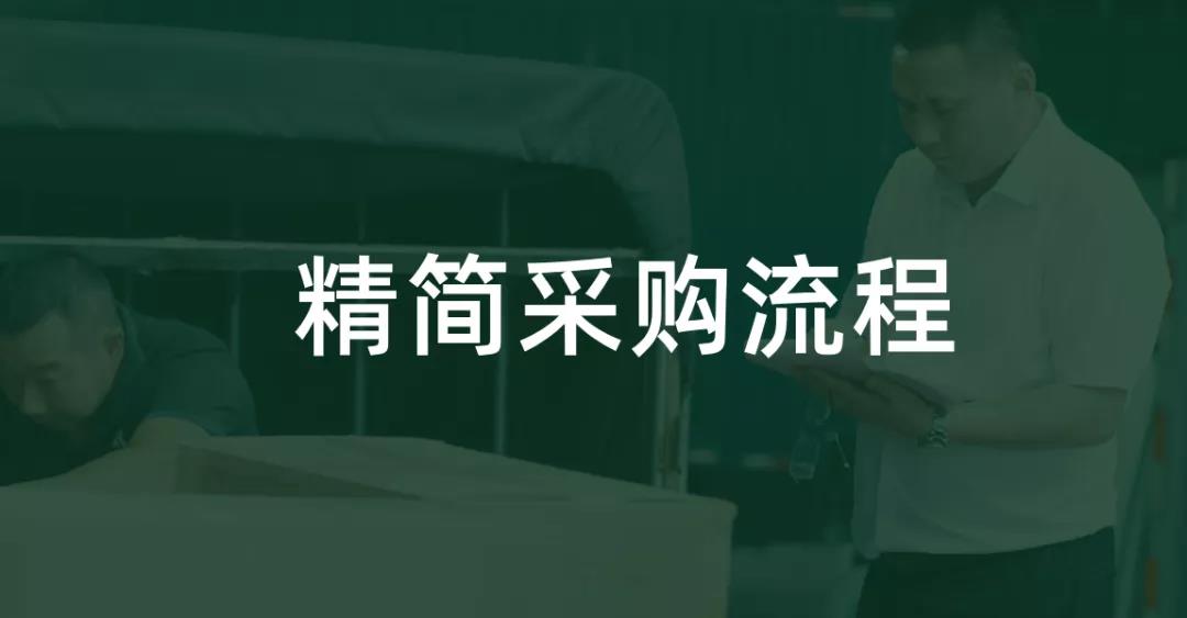 食堂蔬菜采購簡化流程